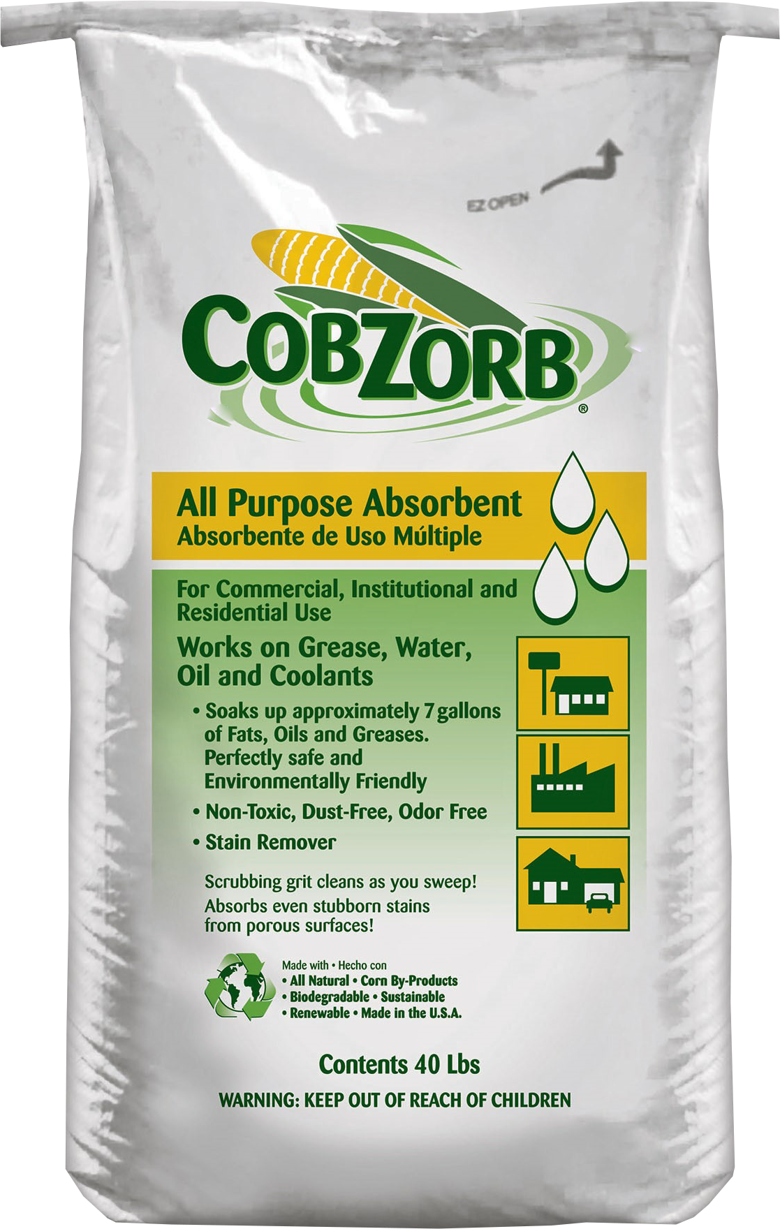 NonToxic, All Natural, EcoFriendly Absorbent Products